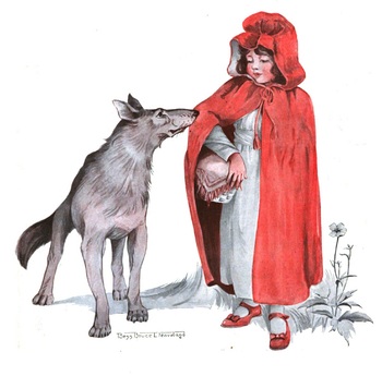 Story With Past Passe Compose Le Petit Chaperon Rouge Little Red Riding Hood