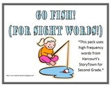 StoryTown Go Fish Second Grade High Frequency Words Game