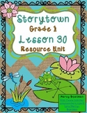 StoryTown Grade 1 Lesson 30 Resource Unit