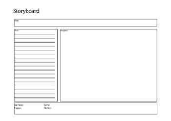Preview of Storyboard
