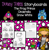 Lapbook Fairy Tale Activities Cinderella Snow White Graphi