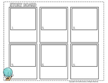 Storyboard Graphic Organizer Template by EzPz-Science | TPT