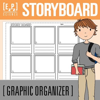 Preview of Storyboard Graphic Organizer Template