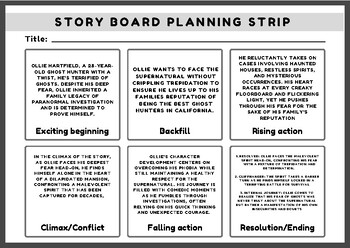 Preview of Storyboard Planning