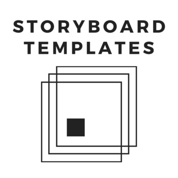 Preview of Storyboard Templates: Film Analysis, Creative Writing, Poetry Diagrams, and More