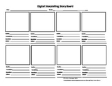 Storyboard for Photostory/MovieMaker/iMovie