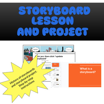 Preview of Storyboard lesson/project