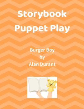 Preview of Storybook Puppet Play - Burger Boy