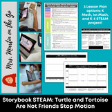 Storybook STEAM: Turtle and Tortoise Are Not Friends Stop Motion