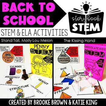 Preview of Storybook STEM {Back to School STEM Activities} - Stand Tall, Molly Lou Melon