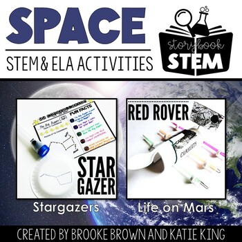 Preview of Storybook STEM Science Activities {SPACE / SOLAR SYSTEM & PLANETS}