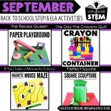 Storybook STEM {September} - Back to School STEM Activitie