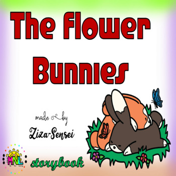 Preview of Picturebook The Flower Bunnies PPT SlideShow And PDF Original Story By MNL