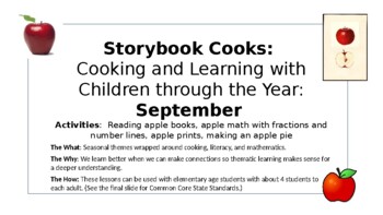 Preview of StorybookCooks- September Apples