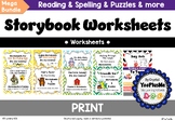 Storybooks Worksheets - Growing Bundle