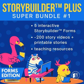 Preview of Storybuilder™ PLUS: Super Bundle #1 for Spanish 1