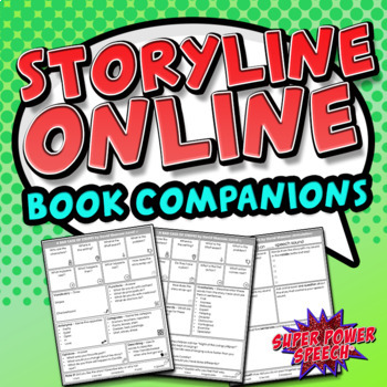 Storyline Online Book Companions No Print Digital Option Tpt