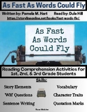 Storylineonline: As Fast As Words Could Fly: Reading Compr
