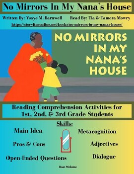 Preview of Storylineonline: No Mirrors In My Nana’s House: Reading Comprehension Activity