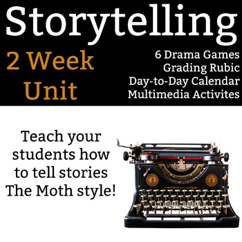 Preview of In-Classroom Storytelling Unit - 2 full weeks of activities!