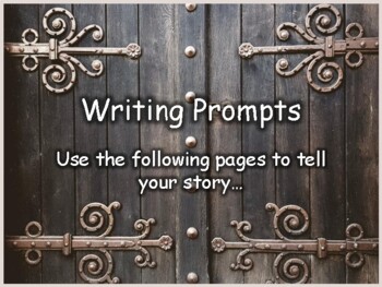 Preview of 90 Days of Storytelling Verbal and Writing Prompts - Future Growing Bundle