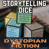 Storytelling dice - writing a dystopian fiction story