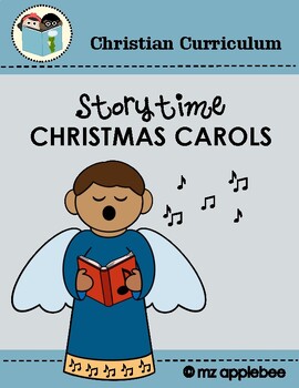 Preview of Library Storytime Book Companion: Bible Stories | Christmas Carols