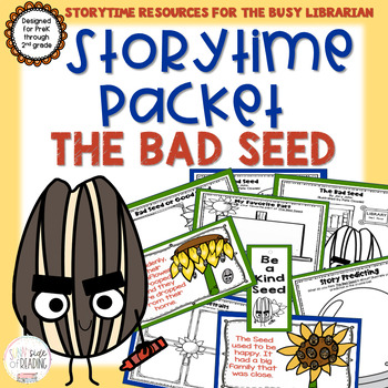 Preview of Storytime Packet The Bad Seed