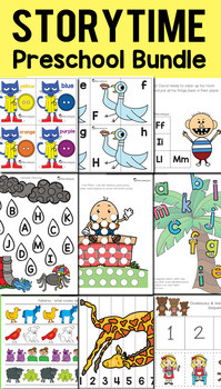 Preview of Storytime Preschool Bundle