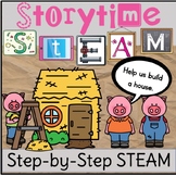 Storytime STEAM, The Three Little Pigs STEM Challenge, Pro