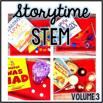 Preview of Storytime STEM Vol 3 - Storybook Science - 7 Picture Book Science Activities