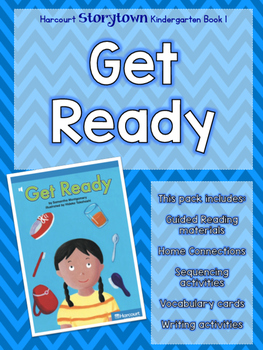 Guided Reading Pack Storytown Kindergarten Book 1 Get Ready Tpt