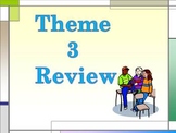 Storytown Theme 3 Power Point Vocabulary Review-  Third Grade