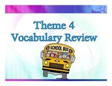 Storytown Theme 4 Power point Vocabulary Review-  Third Grade