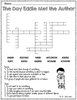 Storytown Vocabulary Crossword Puzzles 3RD GRADE by April Johnson