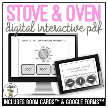 Preview of Stove & Oven Temperature Digital Activities