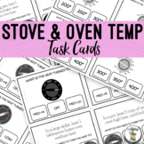Stove & Oven Temperature Task Cards