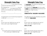 Straight Time Pay Unit