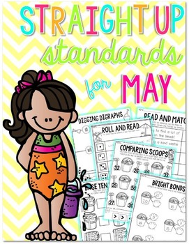 Preview of Straight Up! {Standards for May Printables}