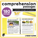 Reading Comprehension Passages and Questions
