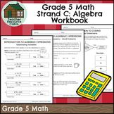 Strand C: Algebra and Coding Workbook (Grade 5 Ontario Mat