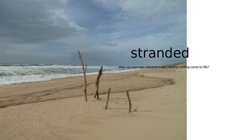 Preview of Stranded! Using Research to Enhance Creative Writing