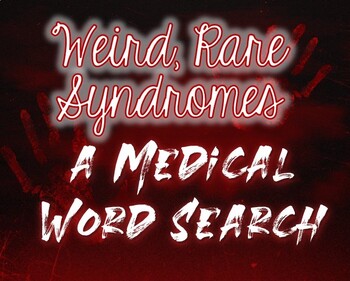 Preview of Strange Syndromes: A Medical Word Search