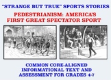 Strange and Amazing Sports Reading #1: Pedestrianism