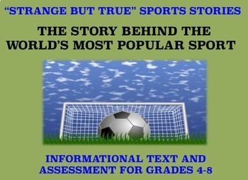 Preview of Strange and Amazing Sports Reading #10: The World's Most Popular Sport (Soccer)