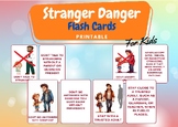 Stranger Danger Printable Flash Cards - 20 Matching Kids C