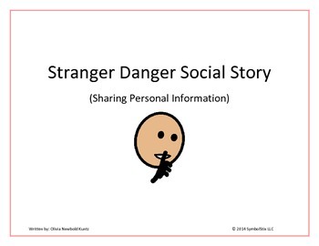 Preview of Stranger Danger Social Story