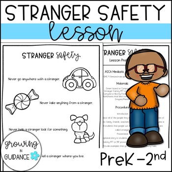 Preview of Stranger Safety Lesson & Presentation: PreK-2nd Grade
