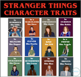 Stranger Things Character Traits Posters