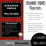 Stranger Things Short Playscripts in English